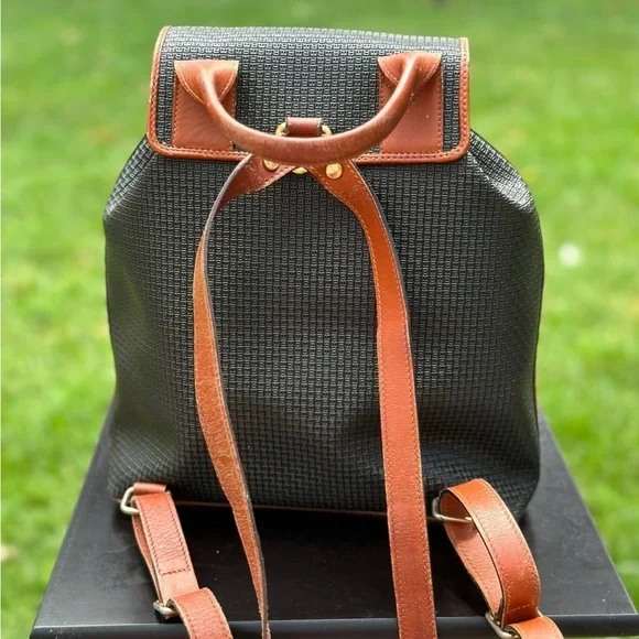 Vintage Bally Bundle- crossbody bag and backpack